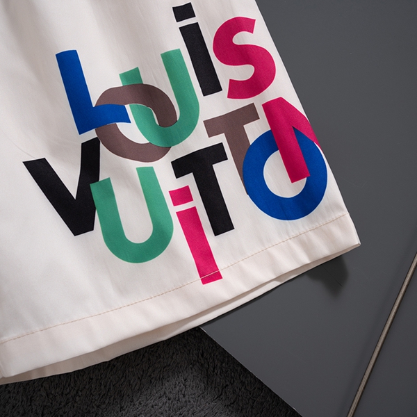 ブランドハーフパンツ角部分ディテール